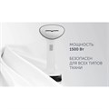 Отпариватель ручной POLARIS PGS 1618C, 1500 Вт, пар 32 г/мин, резервуар 0,12 л, складная ручка, белый, 64032 456733