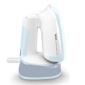 Отпариватель ручной TEFAL DT3041E1, 1300 Вт, пар 20 г/мин, резервуар 0.12 л, 1 режим, белый/голубой, 1830008776 456497