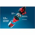 Пылесос CENTEK CT-2531 с контейнером "циклон", 1800 Вт, мощность всасывания 350 Вт, черный/красный 457597