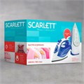 Утюг SCARLETT SC-SI30K23, 2200 Вт, керамическое покрытие, самоочистка, синий 453682