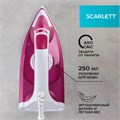 Утюг SCARLETT SC-SI30K25, 2200 Вт, керамическое покрытие, антинакипь, самоочистка, розовый 453806