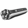 Электробритва POLARIS PMR 0305R PRO 5, 3 головки, аккумулятор, сухое и влажное бритье, черная, 51919 456716