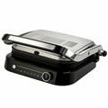 Электрогриль GORENJE GCG2100S, 2100 Вт, съемные панели, регулировка температуры, серебро/черный 457643