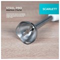 Блендер погружной SCARLETT SC-HB42F06, 850 Вт, 2 скорости, 3 насадки, стакан, белый 457191