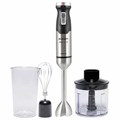 Блендер погружной SCARLETT SC-HB42F40, 2200 Вт, 9 скоростей, 3 насадки, стакан, черный 457192