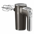 Миксер BQ (БИ-КЬЮ) MX420, 500 Вт, 5 скоростей, 2 венчика, 2 крюка для теста, серый, 86193215 457502