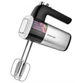 Миксер BRAYER BR1302, 800 Вт, 5 скоростей, 2 венчика, 2 крюка для теста, черный/серебро 456089