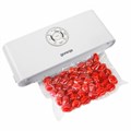 Вакууматор/вакуумный упаковщик GORENJE VS120W, 120 Вт, 2 режима, ширина пакета до 30 см, белый 457653