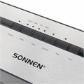 Вакууматор/вакуумный упаковщик SONNEN VS-903, 5 режимов, 12 л/мин, 110 Вт, до 30 см, сухие/влажные продукты, 456339 456339