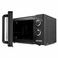 Микроволновая печь CENTEK CT-1583, объем 20 л, мощность 700 Вт, механическое управление, черная, CT-1583 Gray 457603