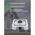 Настольная газовая плита CENTEK CT-1520, 1 конфорка, сменная форсунка (баллон/магистраль), белая 457586
