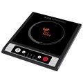 Плитка электрическая индукционная KITFORT KT-107, 1800 Вт, 1 конфорка, 8 режимов, кнопочное управление, черная 454798