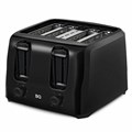 Тостер BQ (БИ-КЬЮ) T4001, 1400 Вт, 4 тоста, 6 режимов, пластик, черный, 86197957 457541