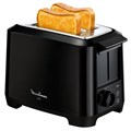 Тостер MOULINEX LT140811, 800 Вт, 2 тоста, 7 режимов, пластик, черный, 8010000210 456477