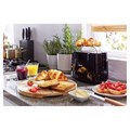 Тостер PHILIPS HD2581/90, 830 Вт, 2 тоста, 8 режимов, пластик, черный 456941