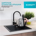 Чайник SCARLETT SC-EK21S20, 1,8 л, 1600 Вт, закрытый нагревательный элемент, сталь 451888