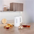 Чайник SCARLETT SC-EK21S31, 1,5 л, 2200 Вт, закрытый нагревательный элемент, двойные стенки, белый 457209