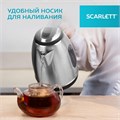 Чайник SCARLETT SC-EK21S88, 1,8 л, 2200 Вт, закрытый нагревательный элемент, стальной 457211