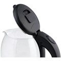 Чайник SCARLETT SC-EK27G10, 1,7 л, 1800 Вт, закрытый нагревательный элемент, стекло, черный 457206