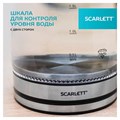 Чайник SCARLETT SC-EK27G103, 1,8 л, 1800 Вт, закрытый нагревательный элемент, стекло, черный 458304