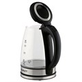 Чайник SCARLETT SC-EK27G88, 1,8 л, 1800 Вт, закрытый нагревательный элемент, стекло, черный 457207