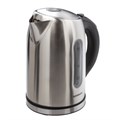 Чайник SONNEN KT-1740, 1,7 л, 2200 Вт, закрытый нагревательный элемент, терморегулятор, нержавеющая сталь, 453421 453421