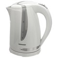 Чайник SONNEN KT-1743, 1,7 л, 2200 Вт, закрытый нагревательный элемент, пластик, белый, 453414 453414