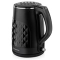 Чайник с двойными стенками BRAYER BR1043BK, 1,5 л, 2200 Вт, закрытый нагревательный элемент, черный 456073