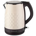 Чайник с двойными стенками BRAYER BR1043WH, 1,5 л, 2200 Вт, закрытый нагревательный элемент, бежевый 456074