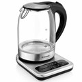 Чайник с терморегулятором BRAYER BR1003, 1,7 л, 2200 Вт, закрытый нагревательный элемент, стекло 456043