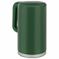 Чайник с терморегулятором и дисплеем, ДВОЙНЫЕ СТЕНКИ, SONNEN KT-8723EG, 1,7 л, 2200 Вт, изумрудный, 454689 454689