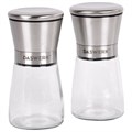 Механические ручные мельницы для соли и перца, набор 2 шт., нержавеющая сталь, DASWERK, 456628 456628