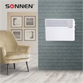 Обогреватель-конвектор SONNEN X-1500, 1500 Вт, напольная/настенная установка, белый, 453495 453495