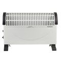 Обогреватель-конвектор SONNEN Y-02S, 1500 Вт, 3 режима работы, белый/черный, 453494 453494