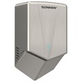 Сушилка для рук ВЫСОКОСКОРОСТНАЯ АНТИВАНДАЛЬНАЯ SONNEN K2022A, 1300 Вт, 150 м/с, IPX1, 72 дБ, нержавеющая сталь, 607191 607191