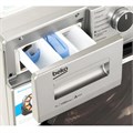 Стиральная машина BEKO RSPE78612S, 1200 об/мин, 7 кг, фронтальная загрузка, 15 программ, пар, серебристая, 7322710002 457167