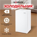 Холодильник SONNEN DF-1-11, однокамерный, объем 92 л, морозильная камера 10 л, 48х44,5х85 см, белый, 454790 454790