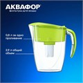 Кувшин-фильтр для очистки воды АКВАФОР "Реал В15", 2,9 л, со сменной кассетой, салатовый, 210156 609288