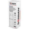 Кулер для воды SONNEN FSC-02BA, напольный, НАГРЕВ/ОХЛАЖДЕНИЕ КОМПРЕССОР, шкаф, 2 крана, серый, 455416 455416