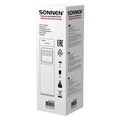 Кулер для воды SONNEN FSE-03G, напольный, нагрев/охлаждение электронное, НИЖНЯЯ ЗАГРУЗКА, 3 крана, зеркальный, 455753 455753