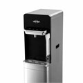 Кулер для воды VATTEN L06NK, напольный, НАГРЕВ/ОХЛАЖДЕНИЕ КОМПРЕССОР, бутыль снизу, 1 кран, сенсорное управление, серебристый, УТ-00001461 458044
