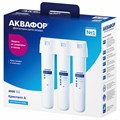 Фильтр для воды АКВАФОР "Кристалл А", для холодной воды, 3 ступени очистки, ресурс 6000 л, кран в комплекте, 205966 609289