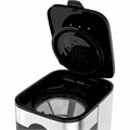 Кофеварка капельная BQ (БИ-КЬЮ) CM2002, 900 Вт, объем 1,5 л, поддержание температуры, серебристая, 86198275 457490