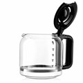 Кофеварка капельная BRAYER BR1124, 900 Вт, объем 1,8 л, LED-дисплей, поддержание температуры, черная 456900