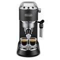Кофеварка рожковая DELONGHI Dedica EC685.BK, 1350 Вт, объем 1,1 л, ручной капучинатор, черная 456515