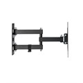 Кронштейн-крепление для ТВ настенный, до 30 кг, VESA 100х100-200х200, 23"-43", черный, SONNEN, 455947 455947