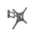 Кронштейн-крепление для ТВ настенный, до 35 кг. VESA 75х75-400х400, 32"-55", черный, SONNEN, 455946 455946