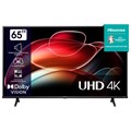 Телевизор HISENSE 65A6K, 65" (164 см), 3840x2160, 4K, 16:9, SmartTV, Wi-Fi, черный 456768
