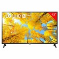Телевизор LG 43UQ75006LF, 43" (108 см), 3840 x 2160, 4K, 16:9, SmartTV, Wi-Fi, черный, 3205263 456468