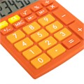 Калькулятор настольный BRAUBERG ULTRA-08-RG, КОМПАКТНЫЙ (154x115 мм), 8 разрядов, двойное питание, ОРАНЖЕВЫЙ, 250511 250511